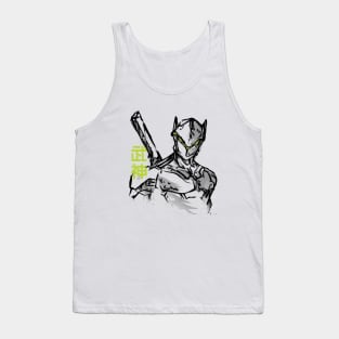 Sumi Genji Tank Top